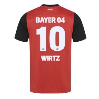 Bayer Leverkusen Florian Wirtz #10 Hjemmedrakt 2024-25 Kortermet